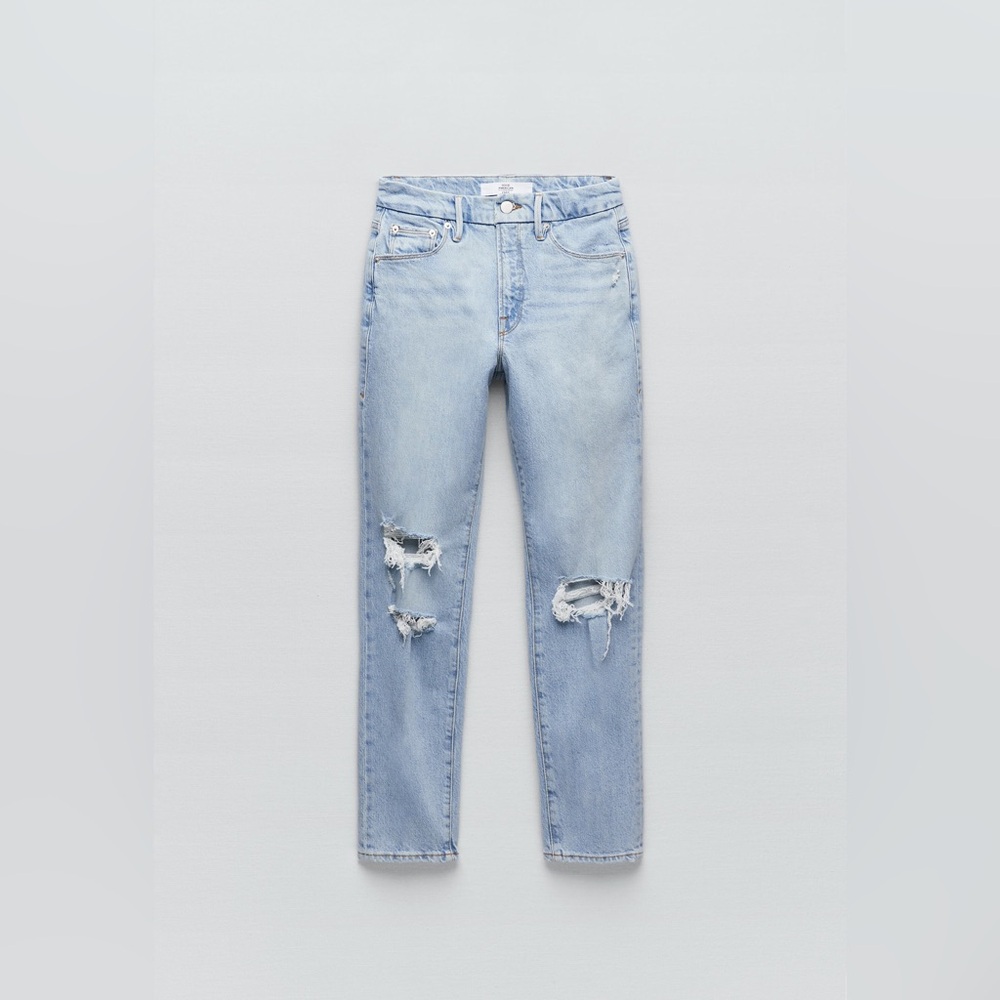 ZARA X Good American ZW Slim Jeans